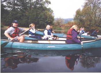canoeing north wales