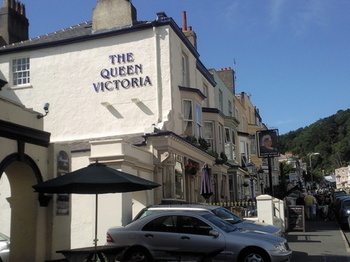 Queen Vic Pub Side